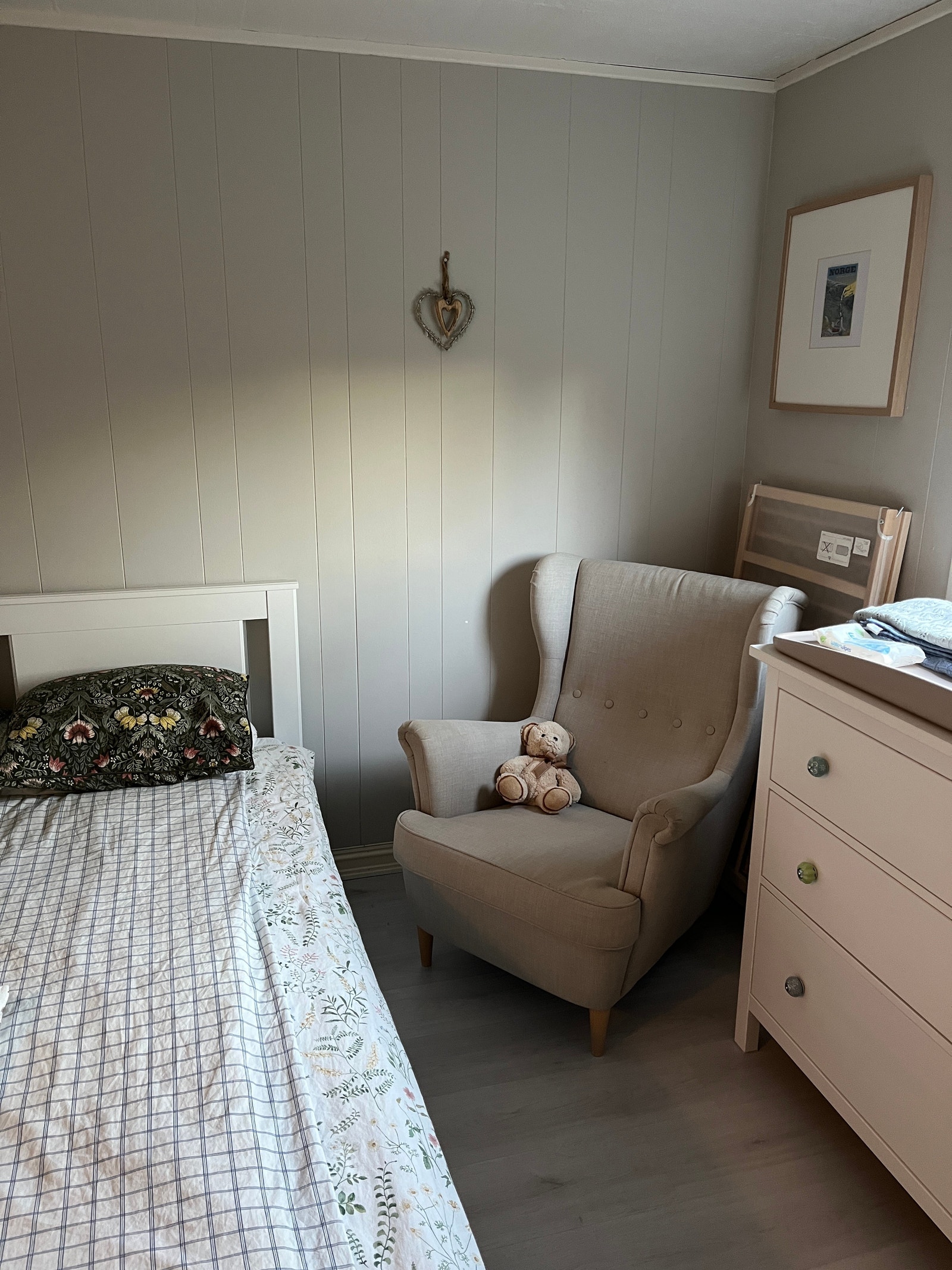 Romslig soverom Galleribilde