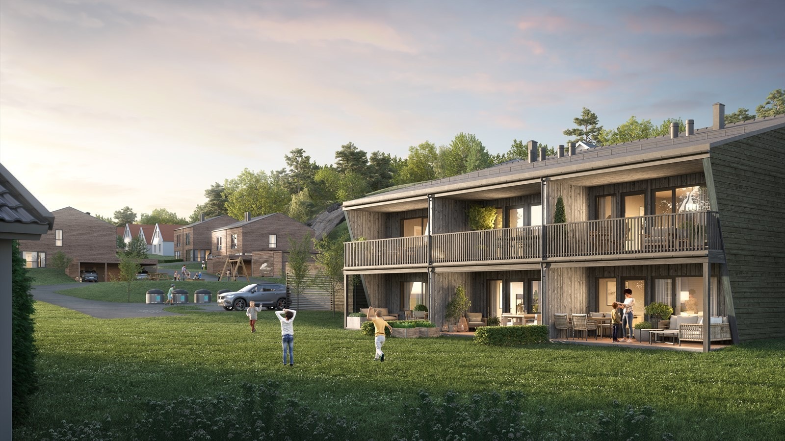 Eksteriør seksmannsbolig Galleribilde