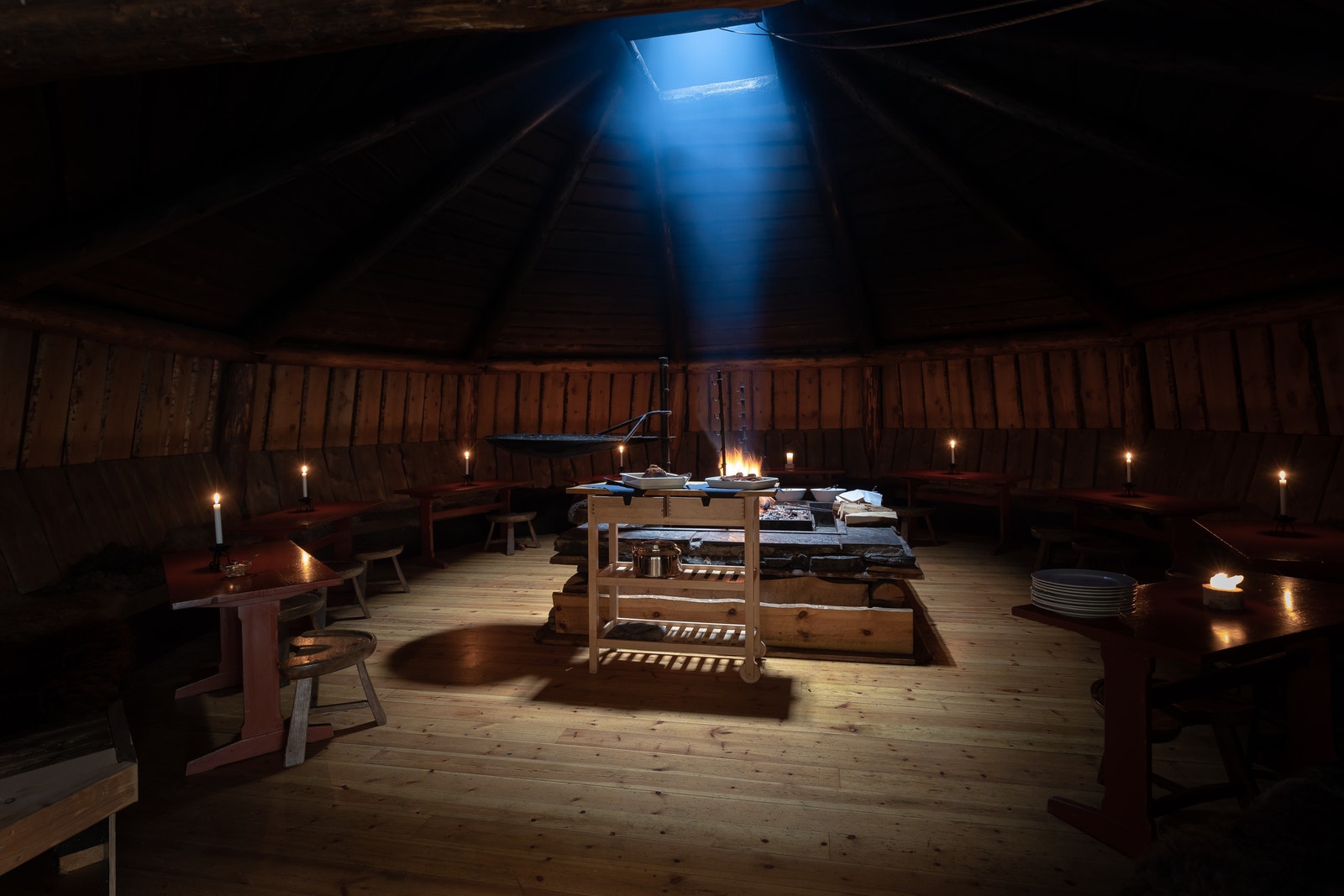 Gamma kan dekke på til mange personer og kan bookes. Galleribilde