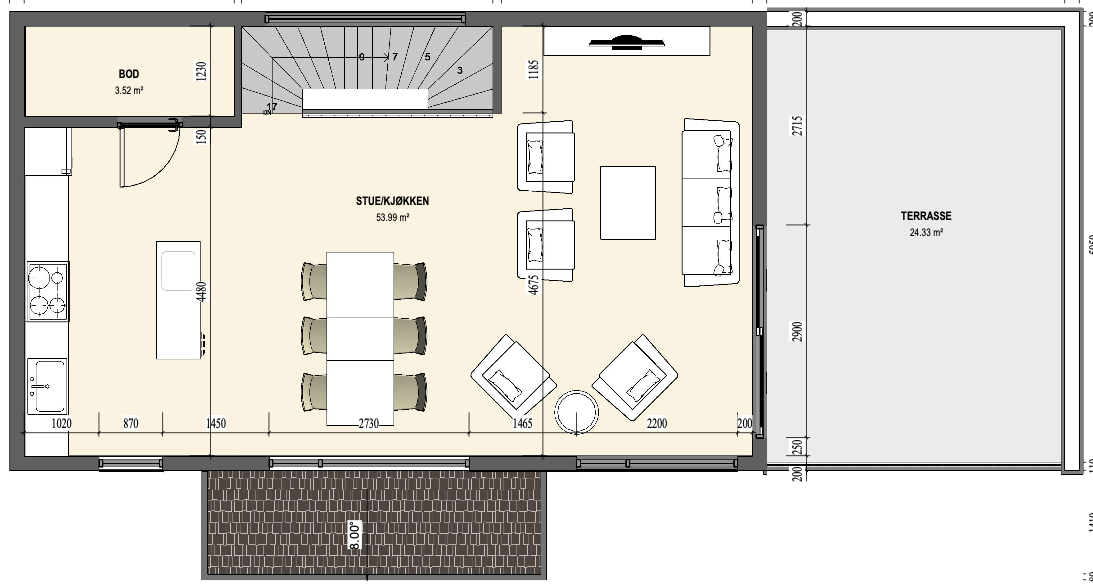 2 etasje Galleribilde