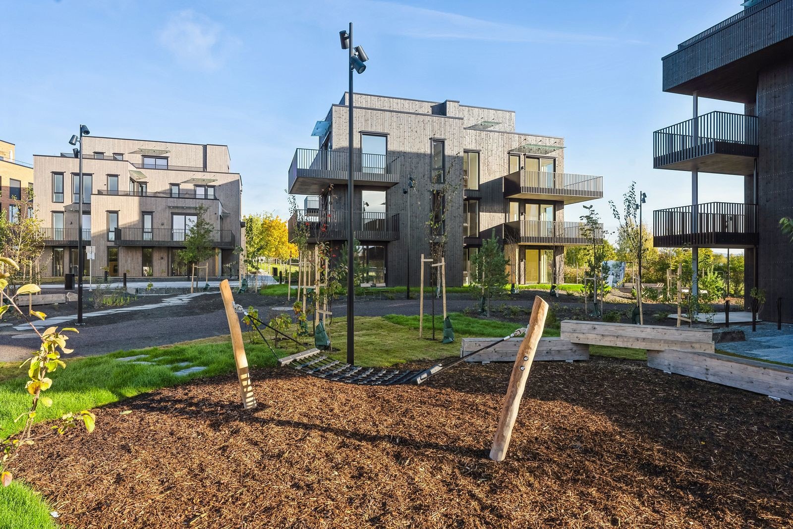 Utomhus område på kvartal 3 Galleribilde