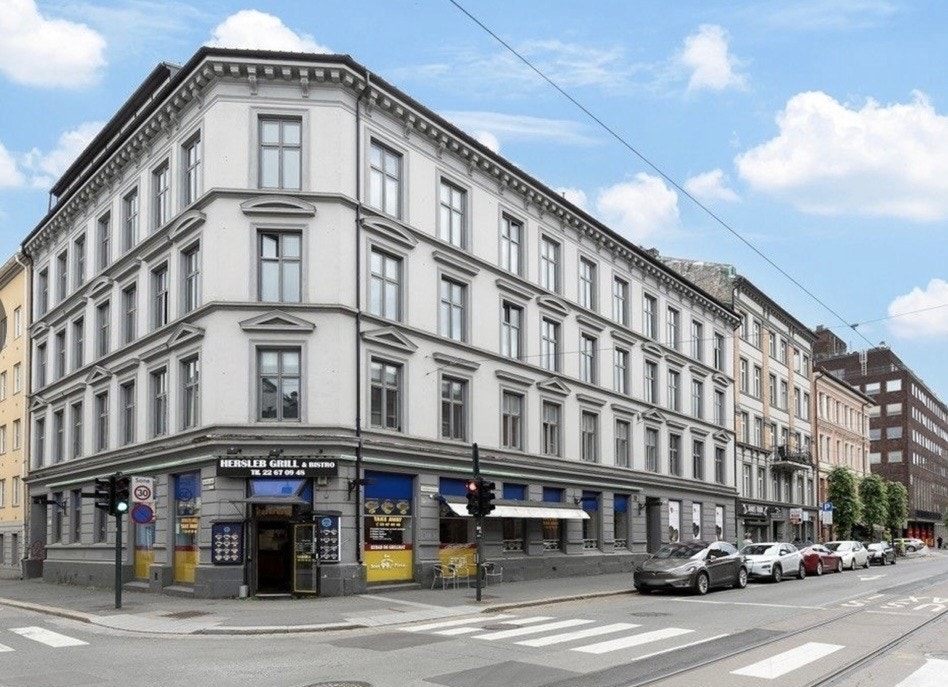 Fasade mot Trondheimsveien Galleribilde