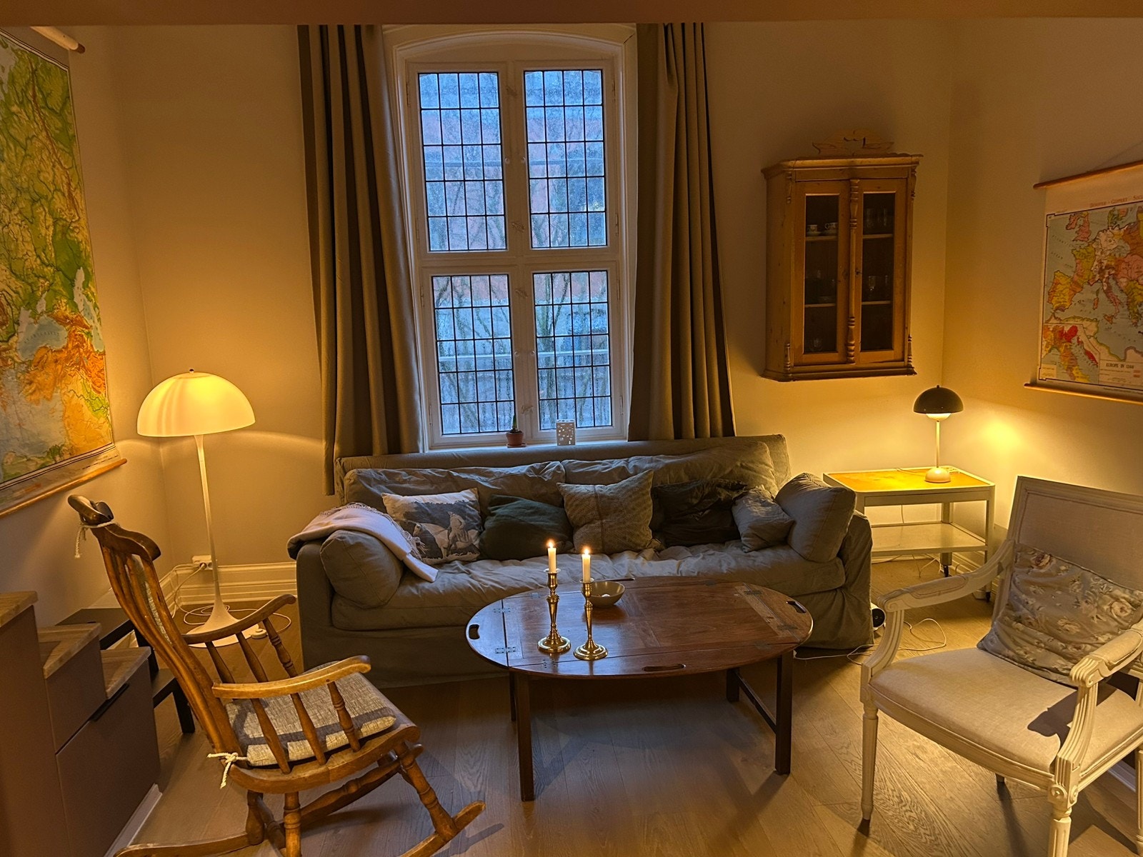 TV-stue med hems Galleribilde