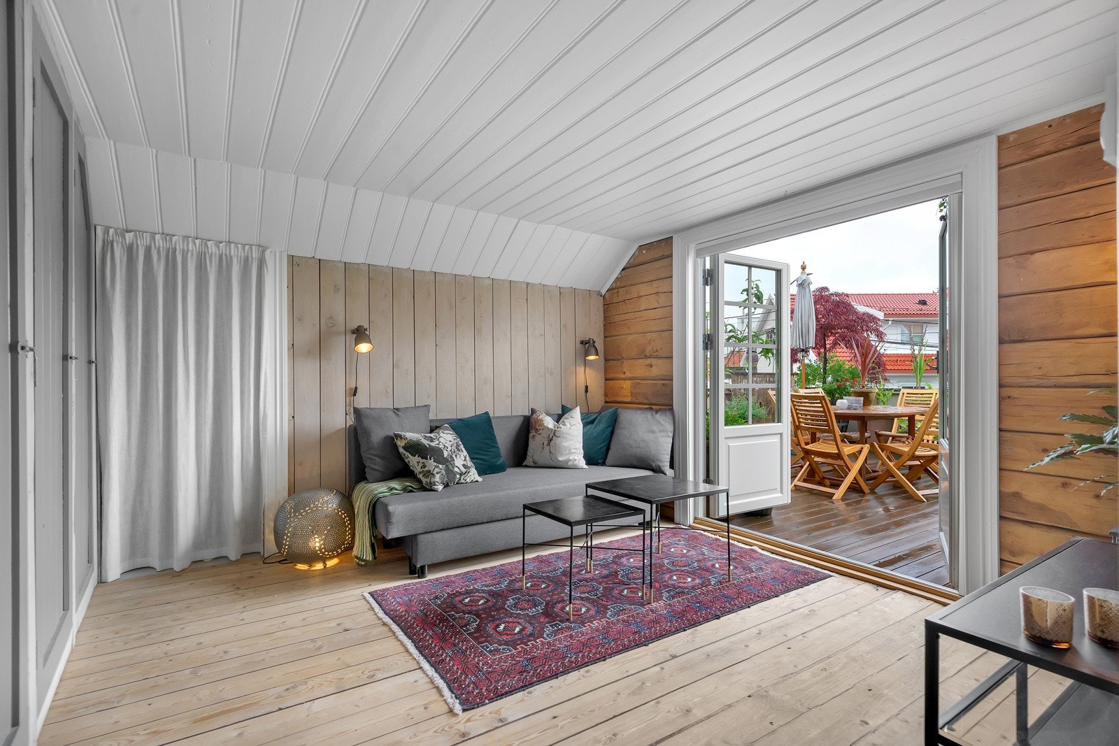 Kort vei ut på takterrassen Galleribilde