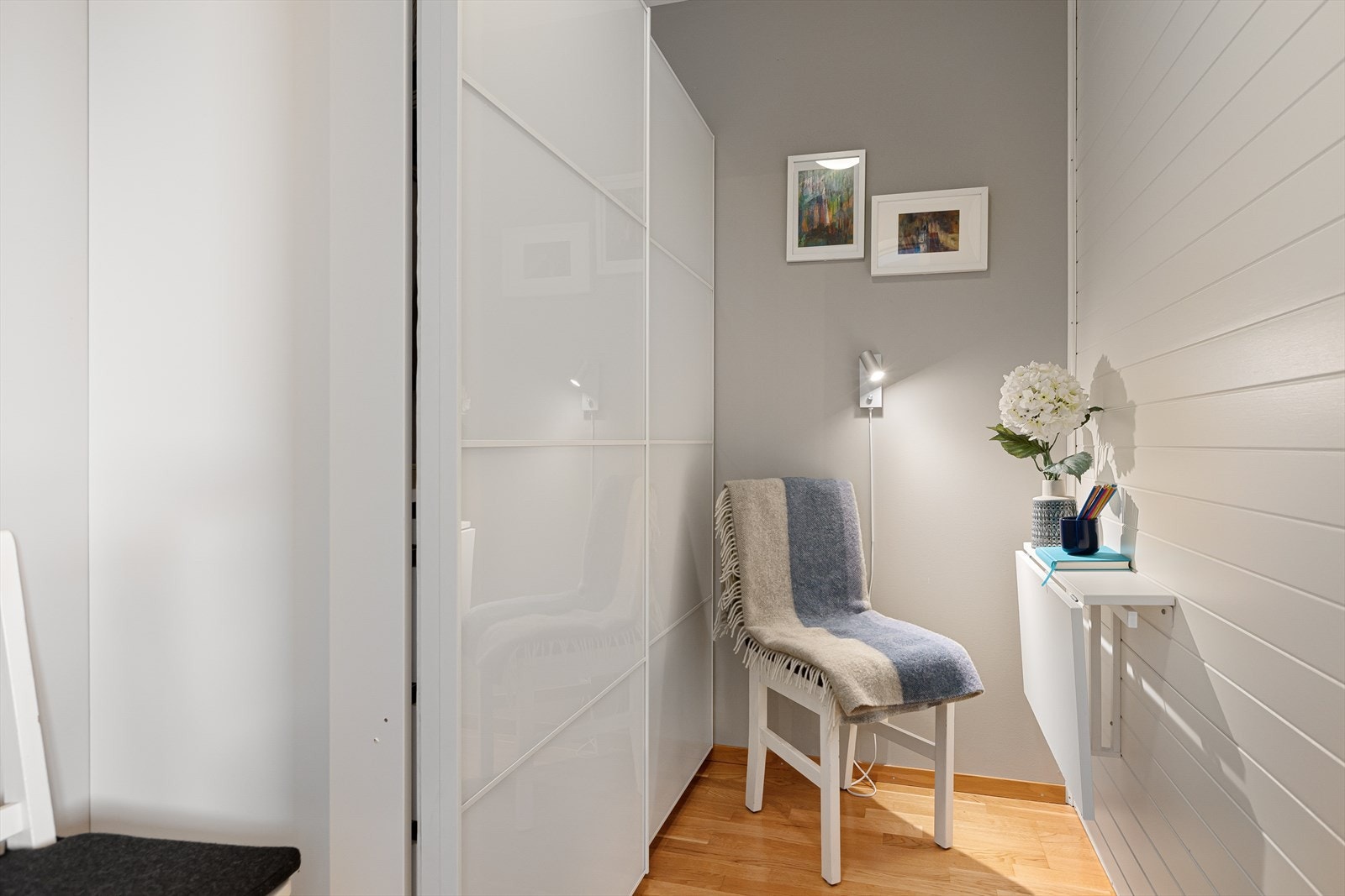 Rom nummer 2 brukes i dag som kontor. Galleribilde