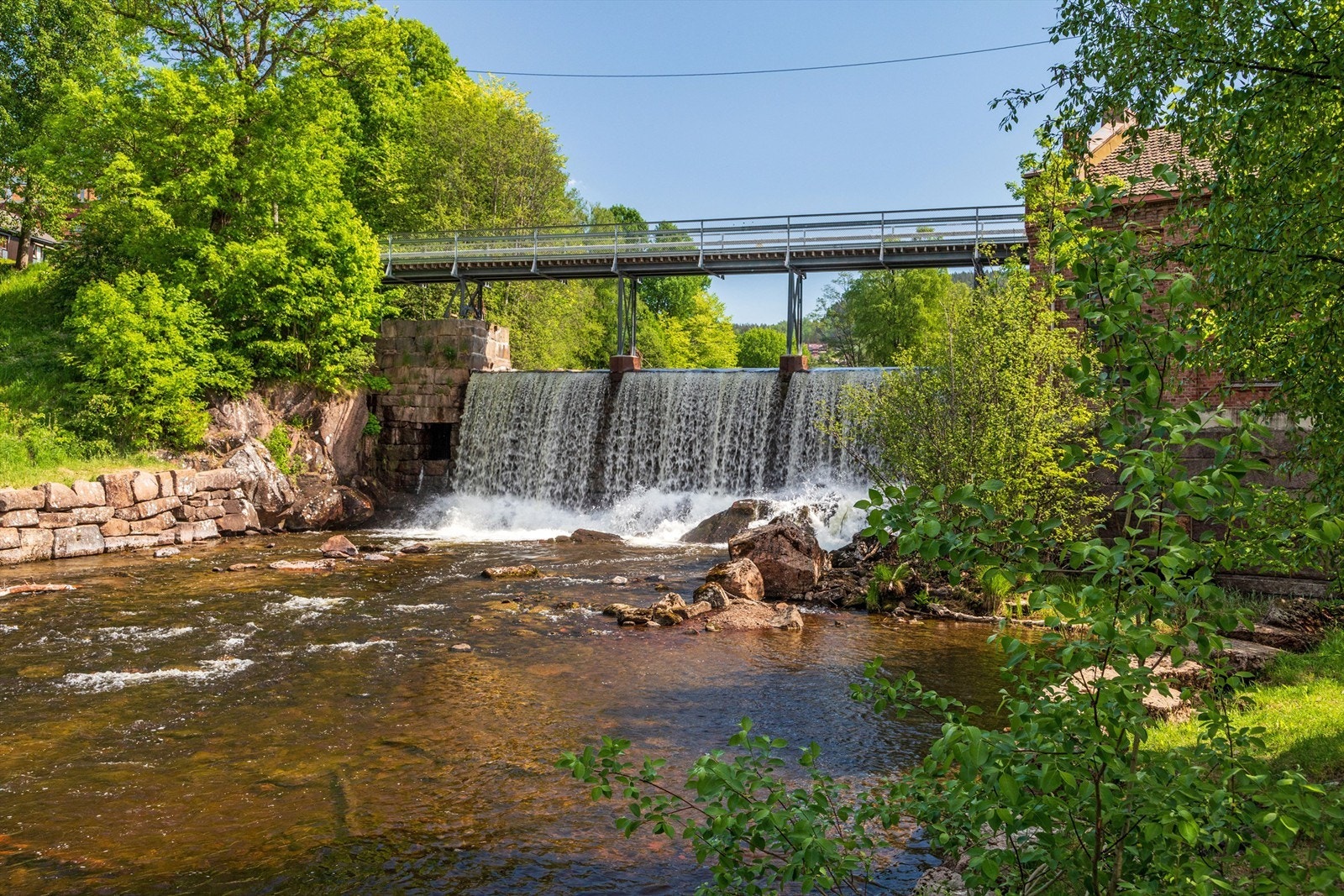 "Fossen" ved Brekkedammen Galleribilde