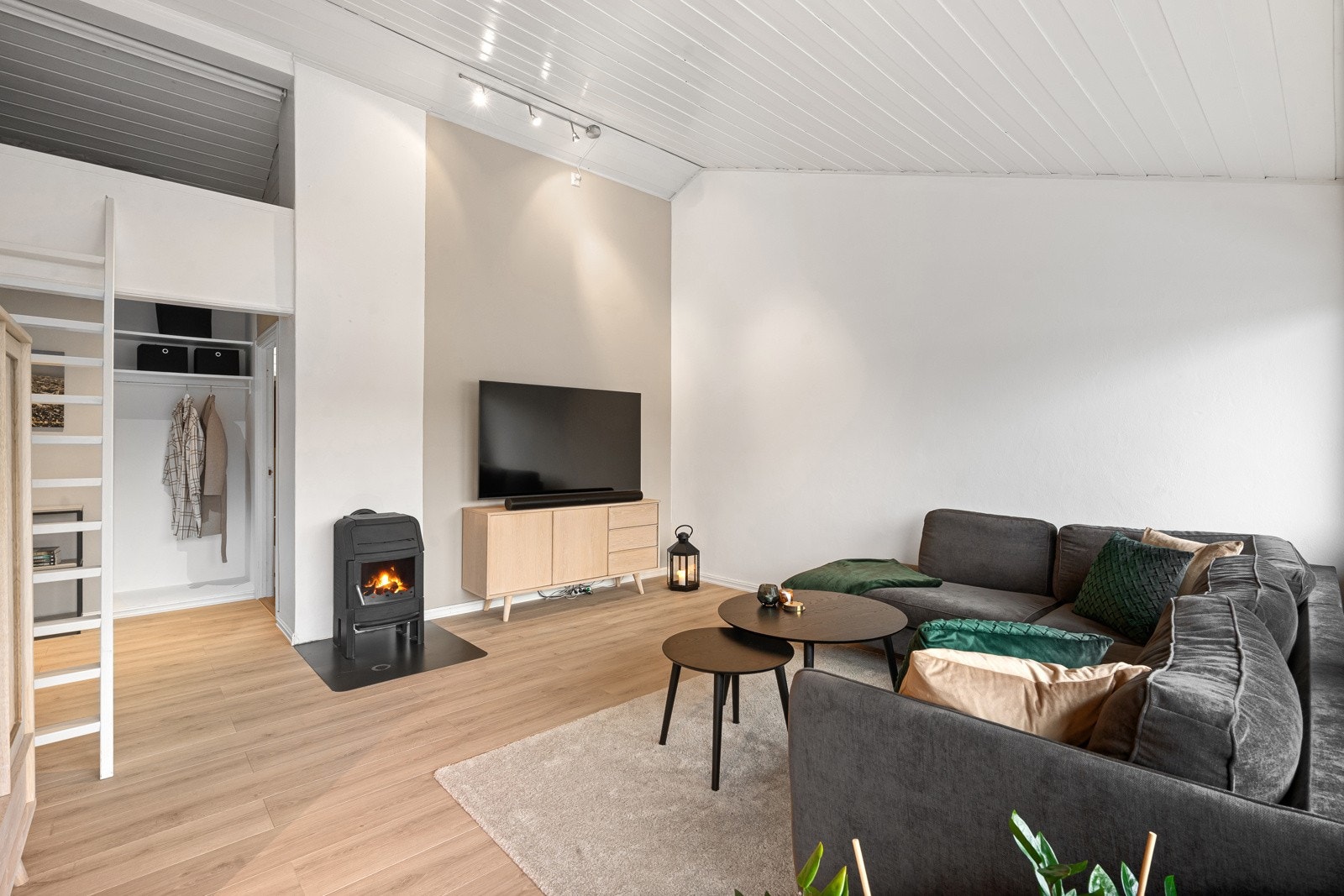 Leiligheten har en effektiv planløsning med gode møbleringsmuligheter. Galleribilde