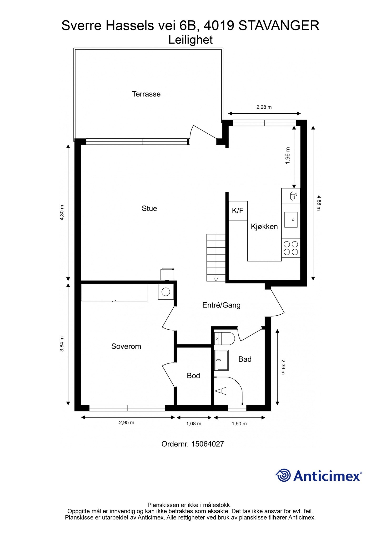 Plantegning - 2. etasje. Galleribilde