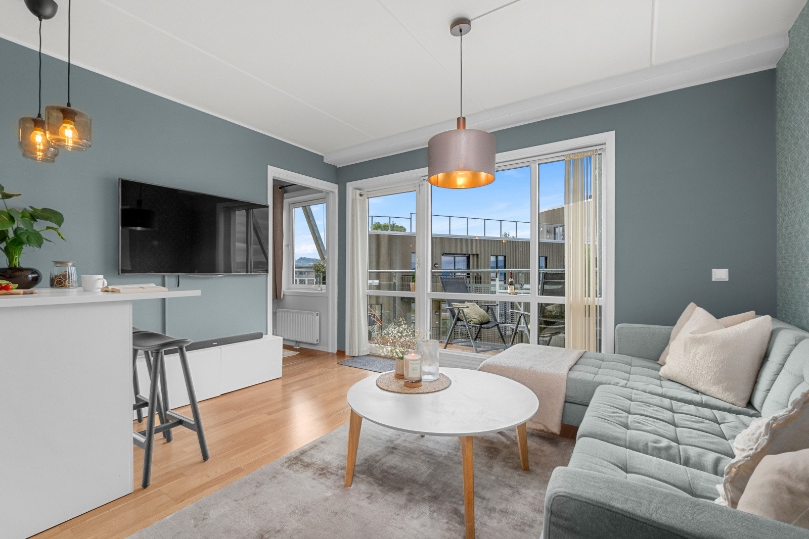 Velkommen til Dyre halses gate 15! En pen og praktisk leilighet med soverom og sovealkove Galleribilde