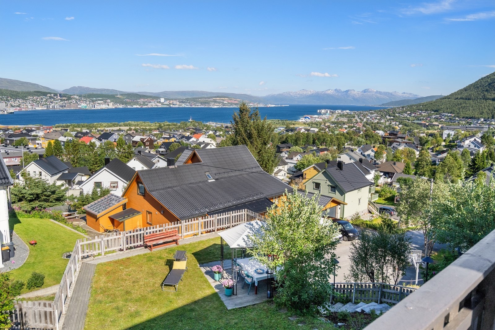 Utsikt nordover. Galleribilde