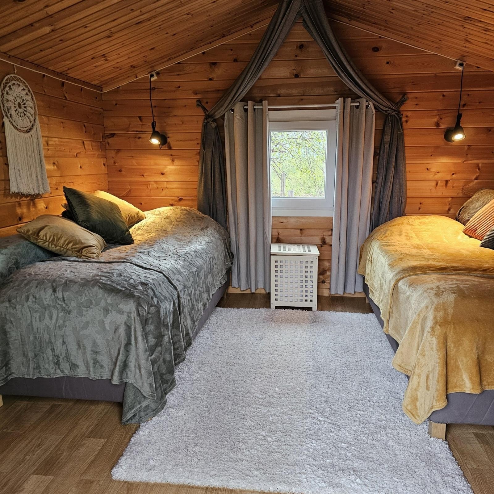 Soveplasser i annekset ved hovedhytta Galleribilde