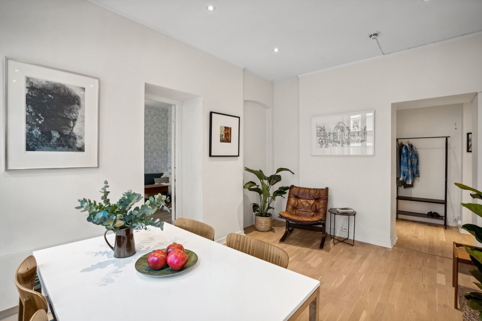 Leiligheten har en god planløsning med flere møbleringsmuligheter Galleribilde