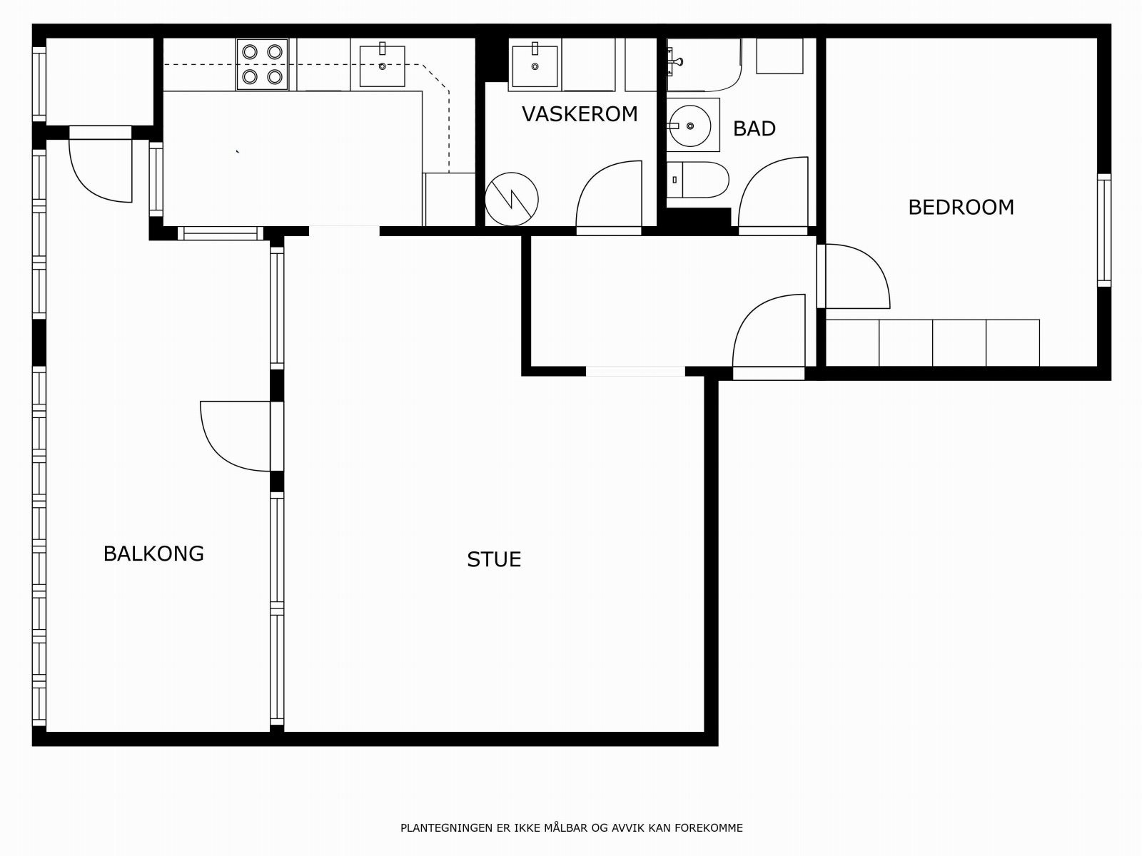 Plantegning 3. etasje. Galleribilde
