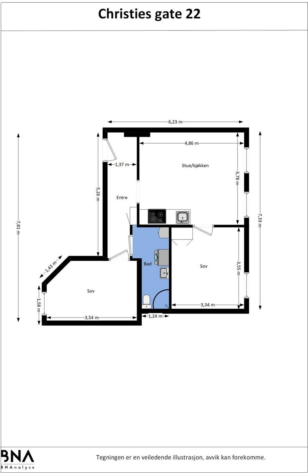 Plantegning. Galleribilde