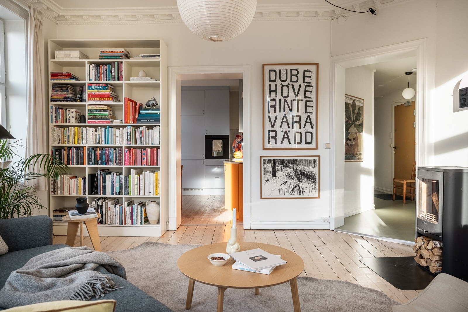 Leiligheten har en god, gjennomgående planløsning. Galleribilde