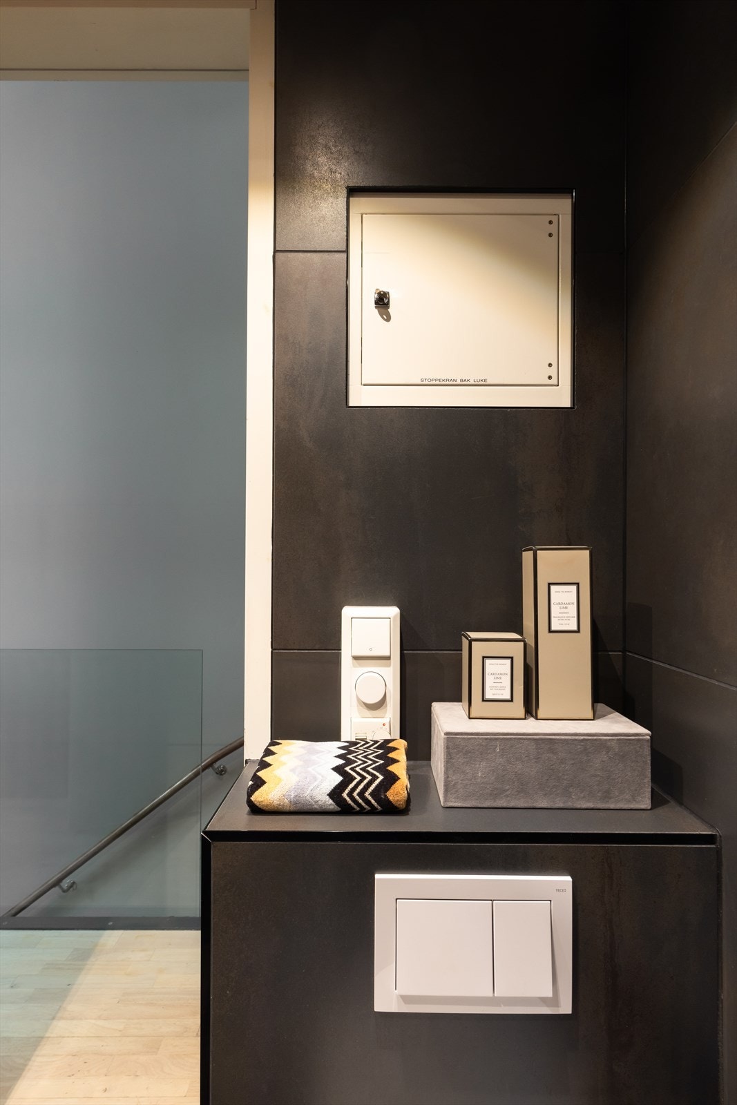 Det er varmekabler i gulvet. Galleribilde