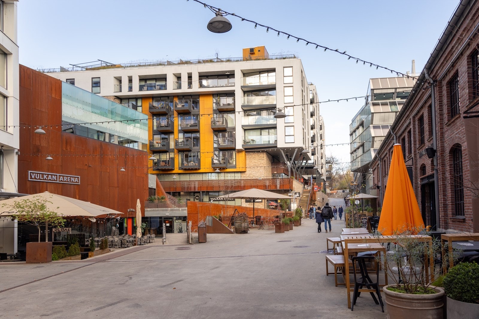 Leiligheten ligger i et nyere bygg fra 2013 med moderne kvaliteter Galleribilde