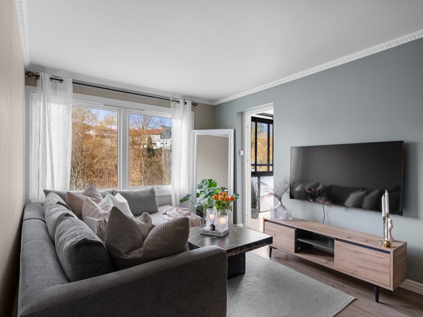 Dus og delikat fargepalett Galleribilde