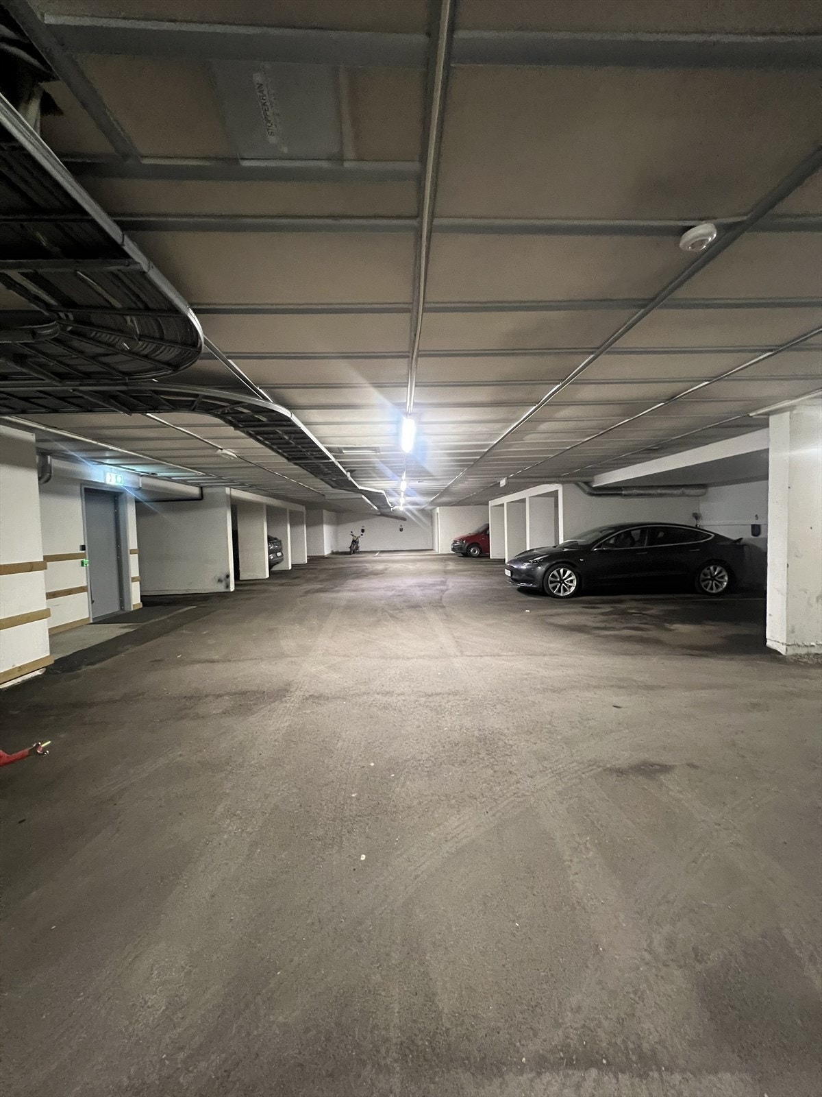 Det er lagt opp til å etablere ladestasjon. Galleribilde