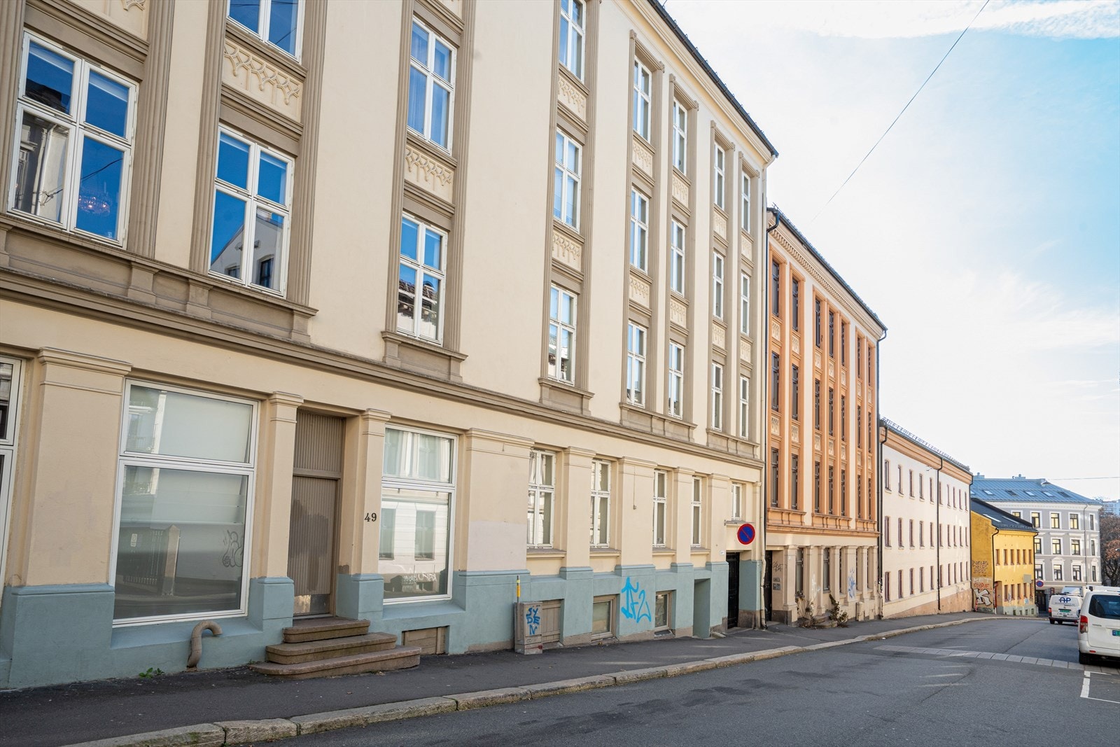 Fasade av Maridalsveien 49A. Galleribilde