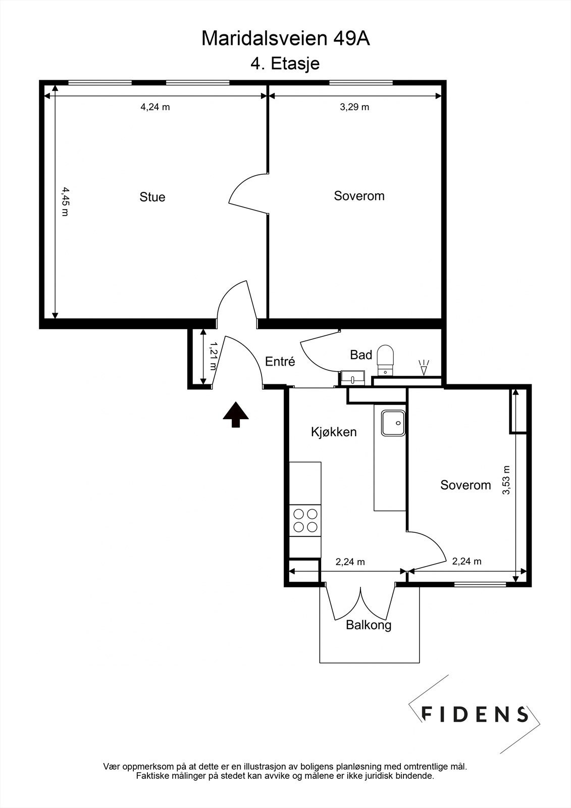 Plantegning. Galleribilde