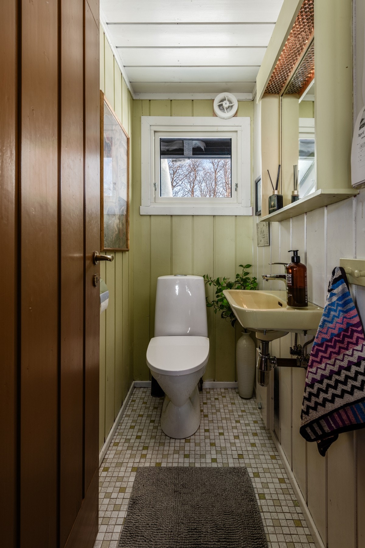 Toalettrom Galleribilde