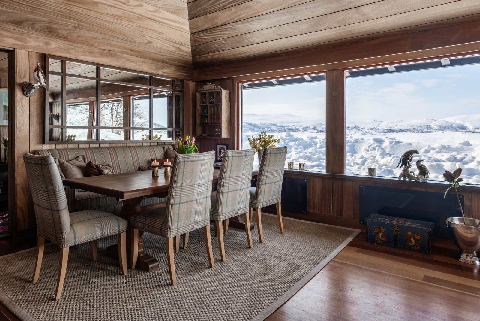 Spisestue med fantastisk utsikt Galleribilde
