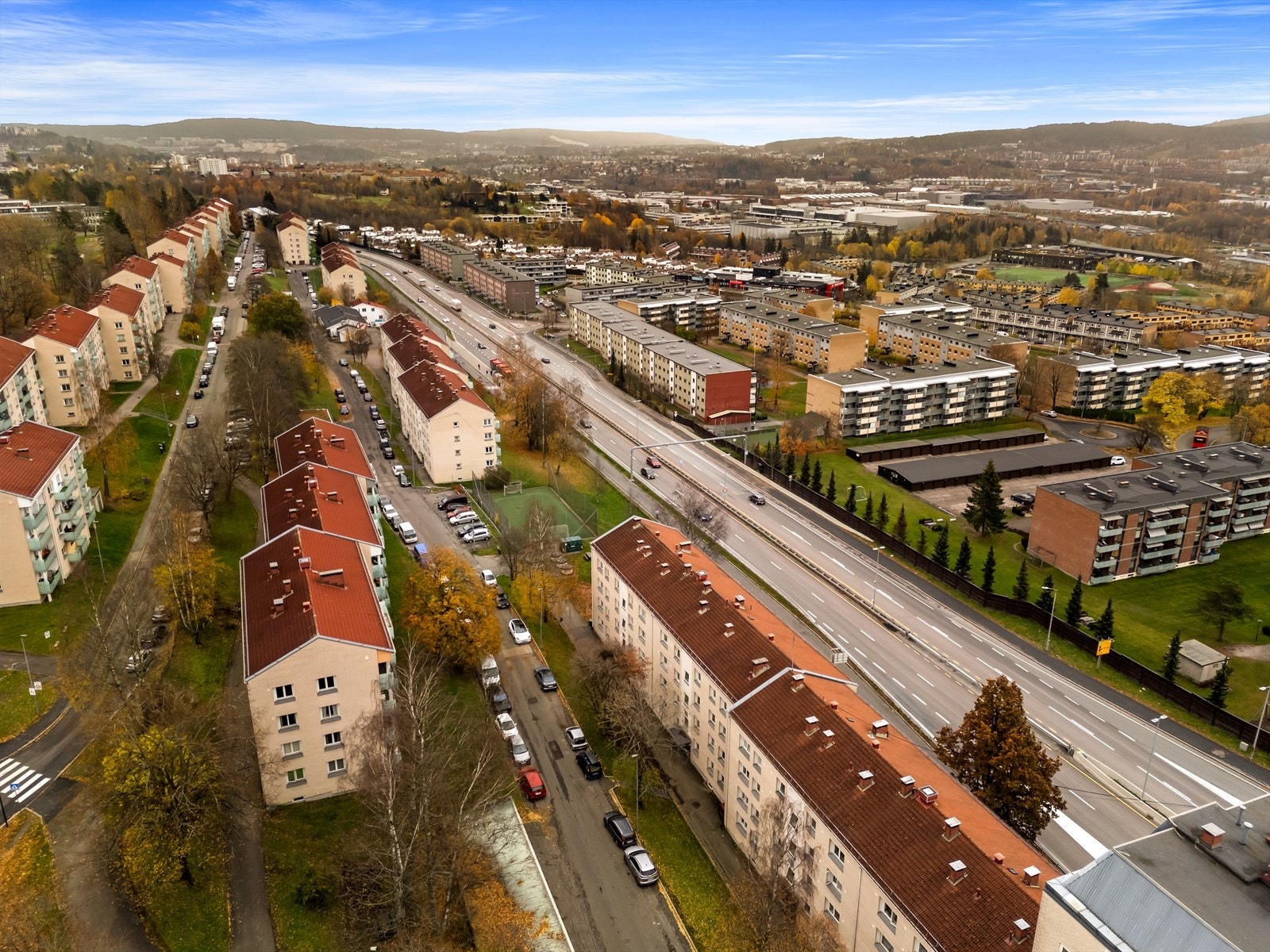 Dronefoto Galleribilde