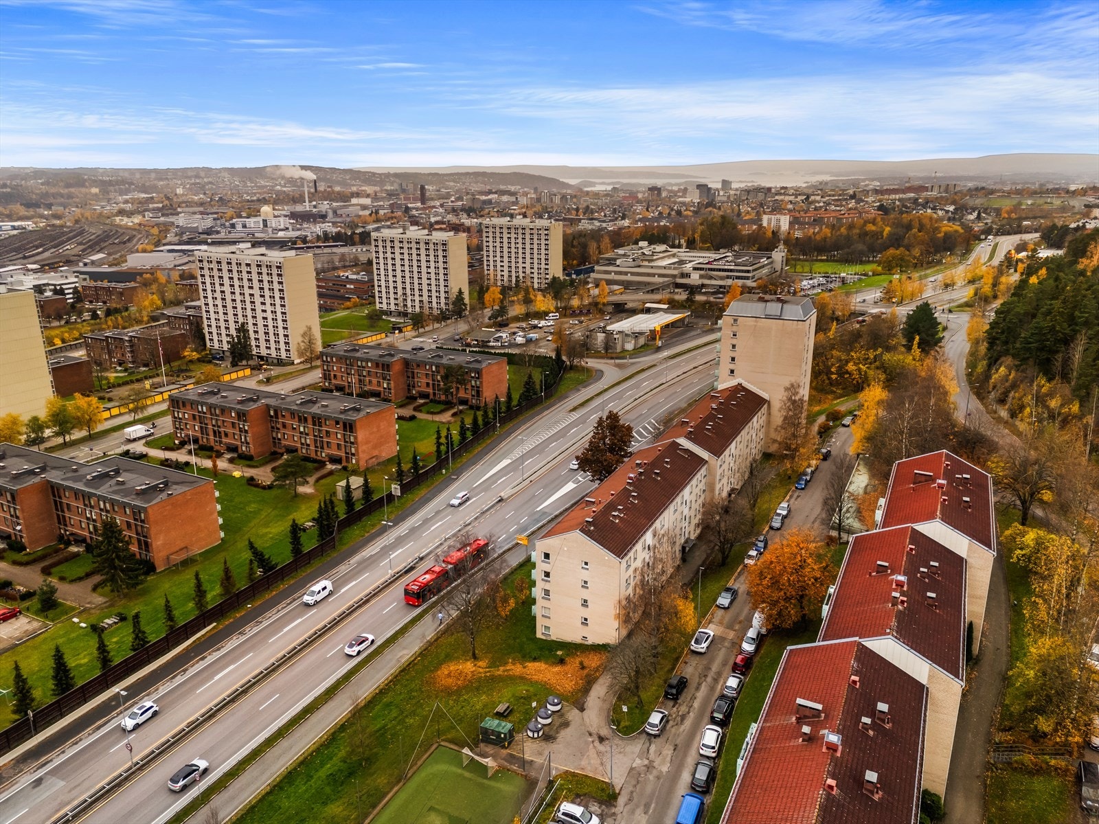 Dronefoto Galleribilde