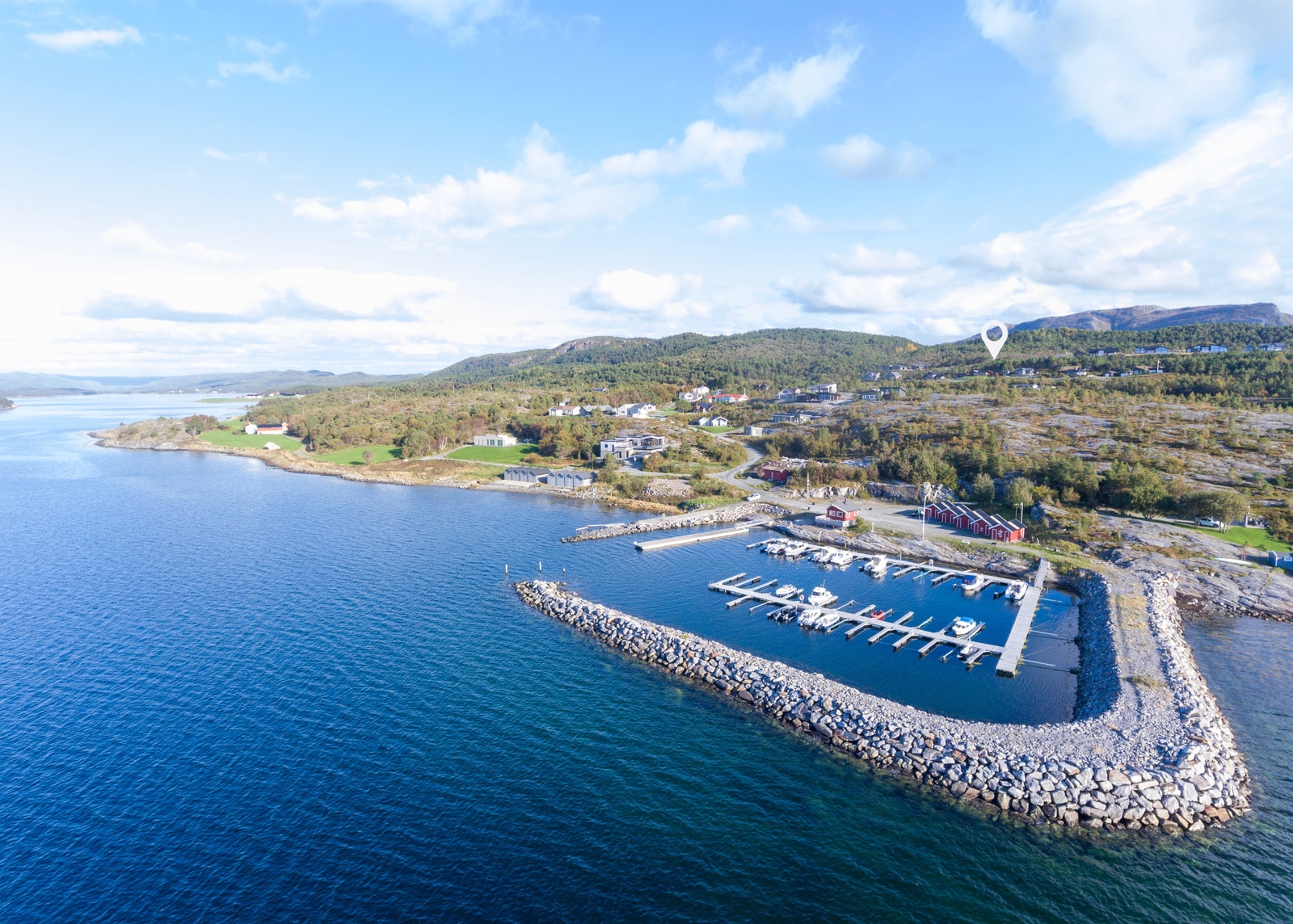 Ideelt for friluftsliv og båtliv Galleribilde