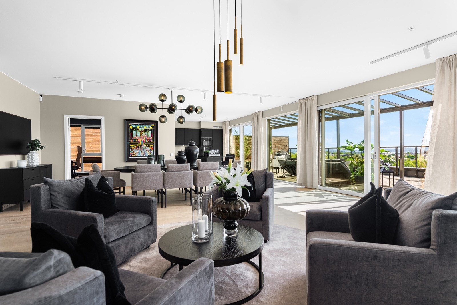 Hele leiligheten er nylig malt (april 2024) Galleribilde