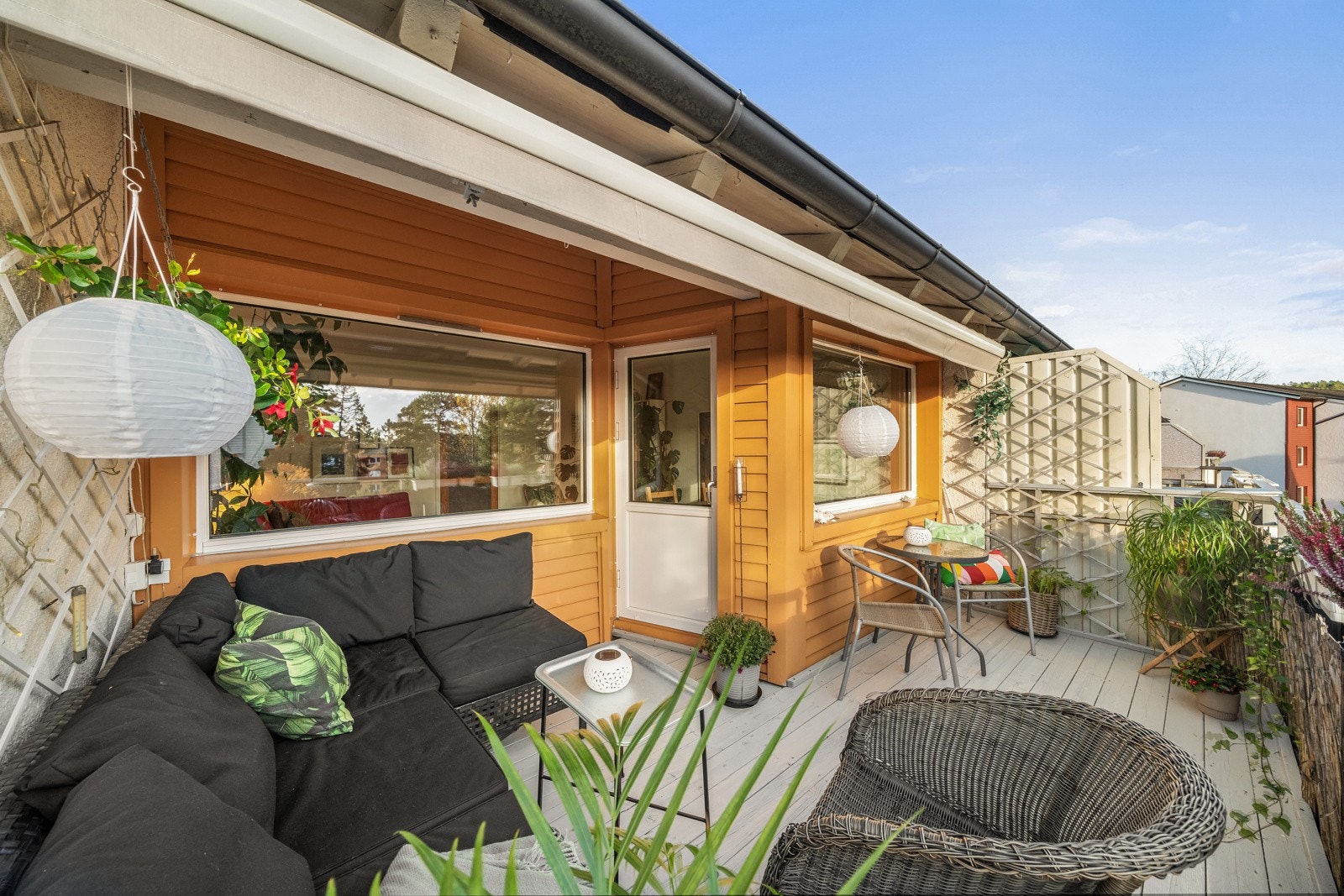 Fra stuen er det utgang til en romslig balkong på ca. 11 m². Galleribilde