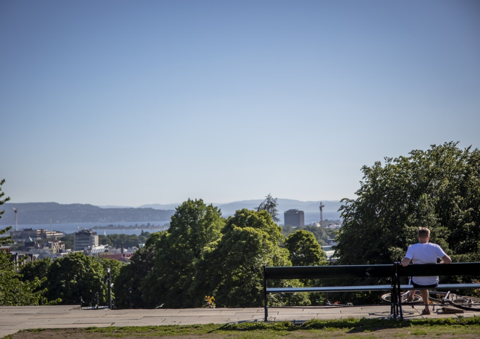 Nærområdet - parken på St.Hanshaugen ligger et par minutter med gange fra leiligheten. Galleribilde