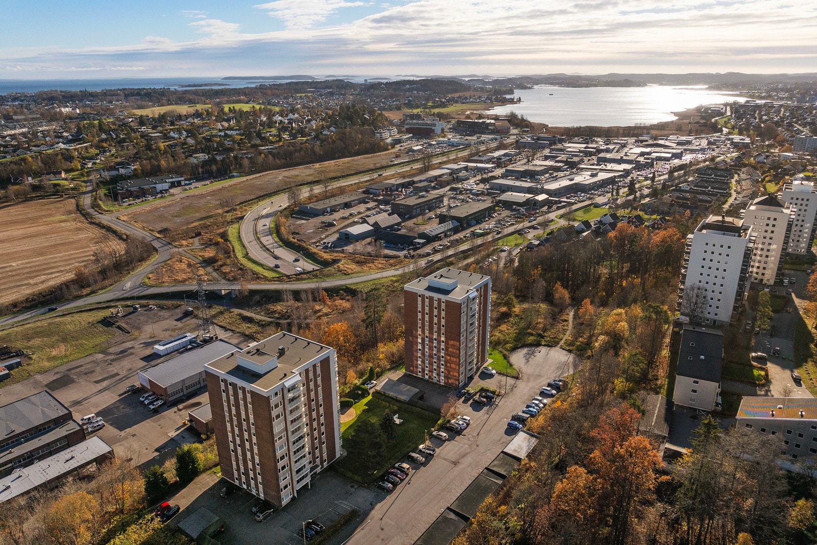 Fra Anders Rørholts vei har du sykkelavstand til Tønsberg og det du kan trenge av sentrumsfasiliteter Galleribilde
