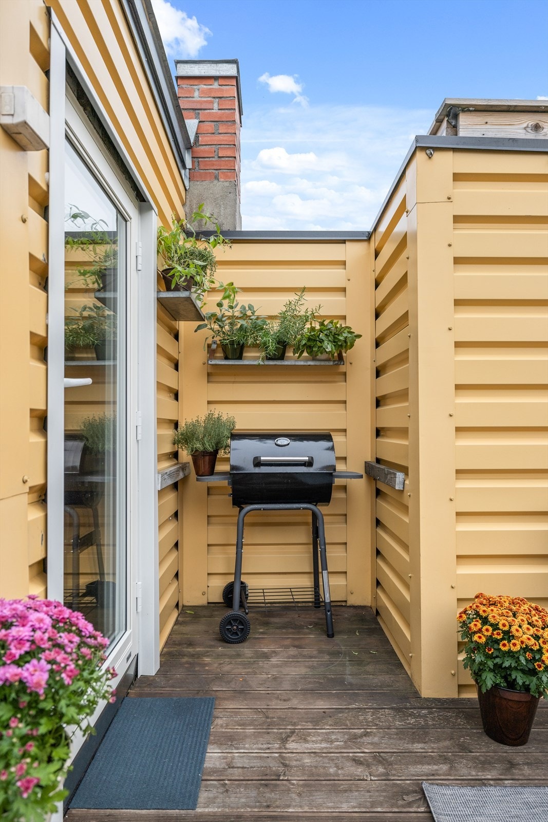 Her ligger alt til rette for å kunne nyte varme sommerdager. Galleribilde