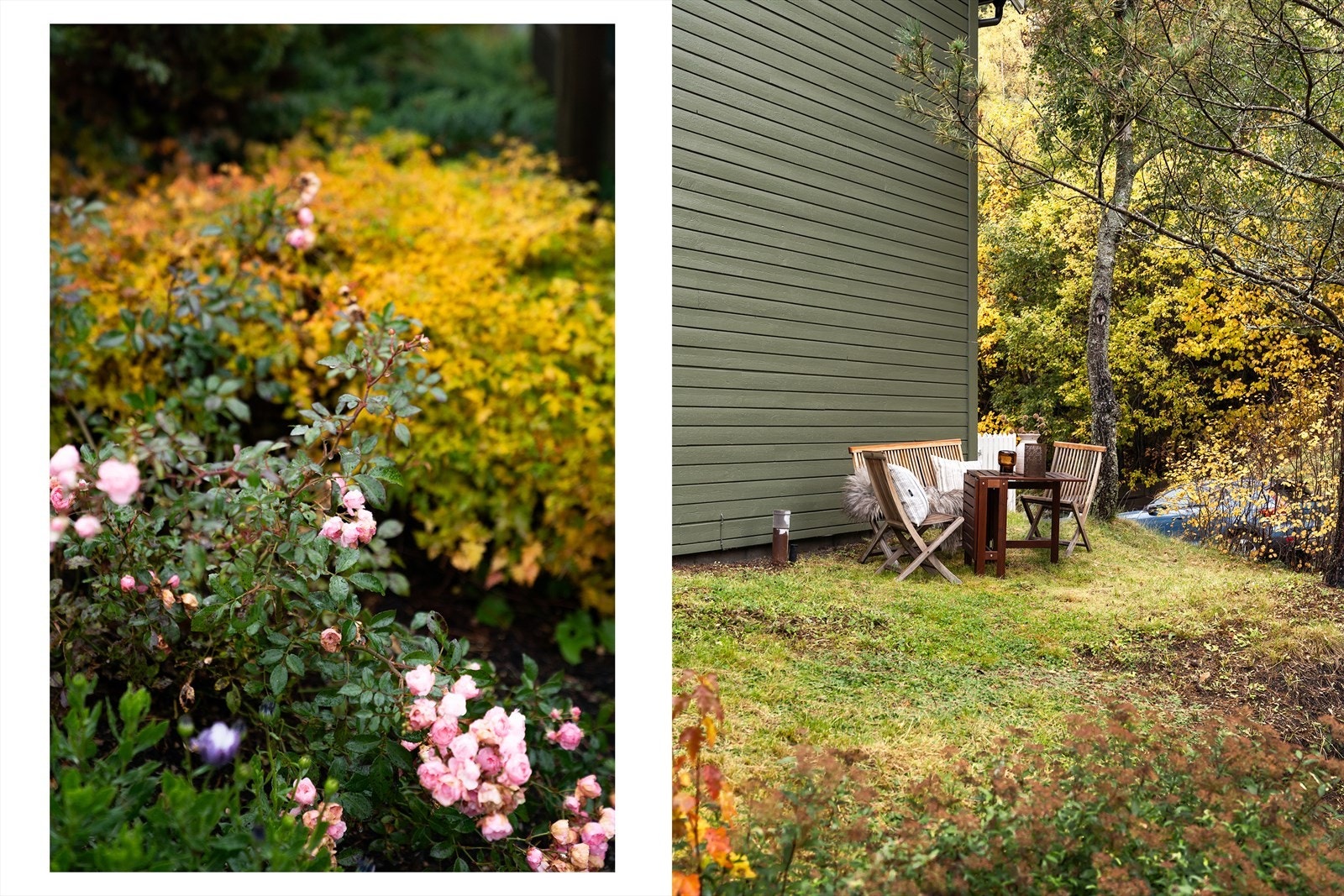 Leiligheten disponerer en koselig hageparsell som kan innredes med en sittegruppe. Galleribilde