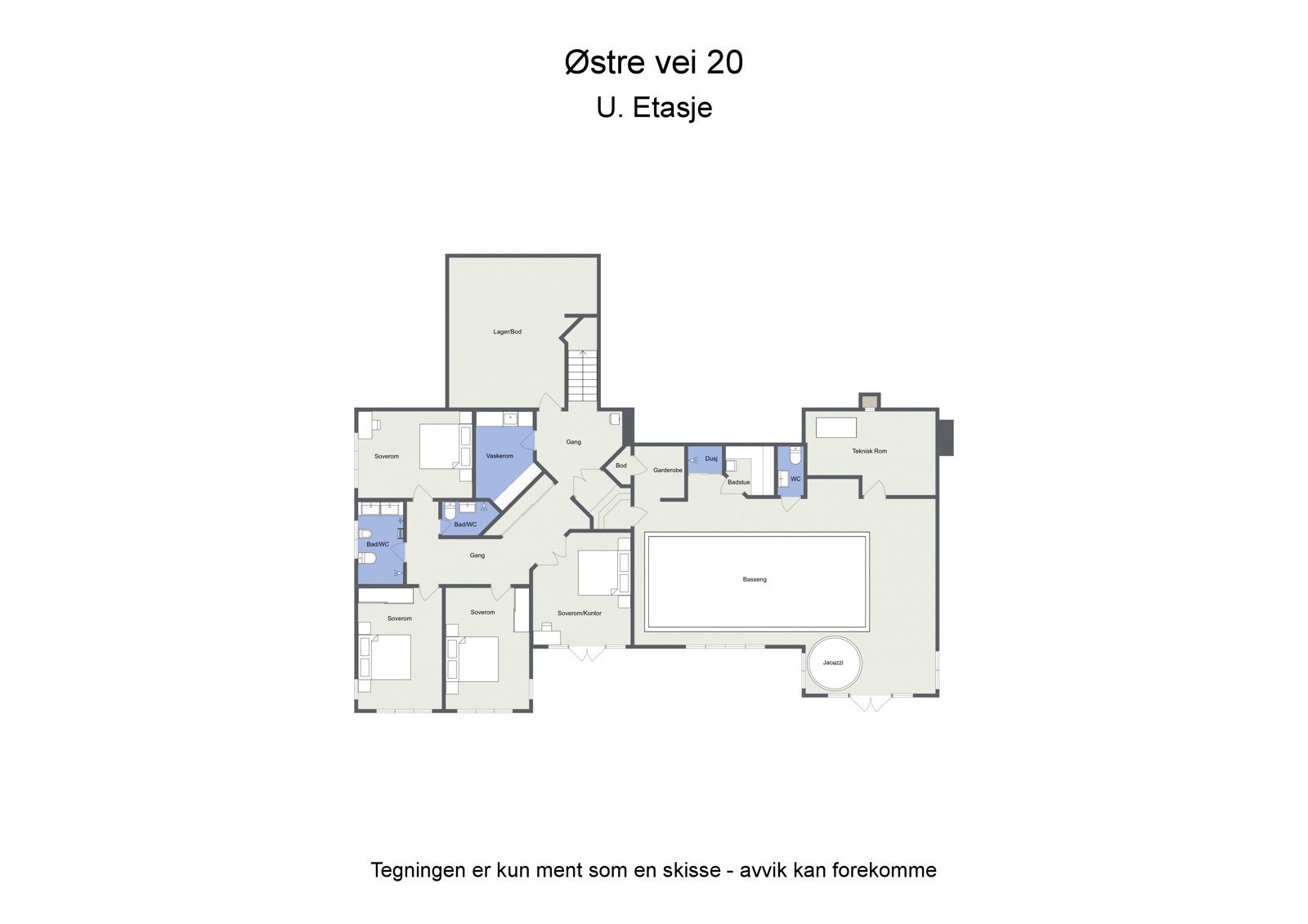 Underetasje. Galleribilde