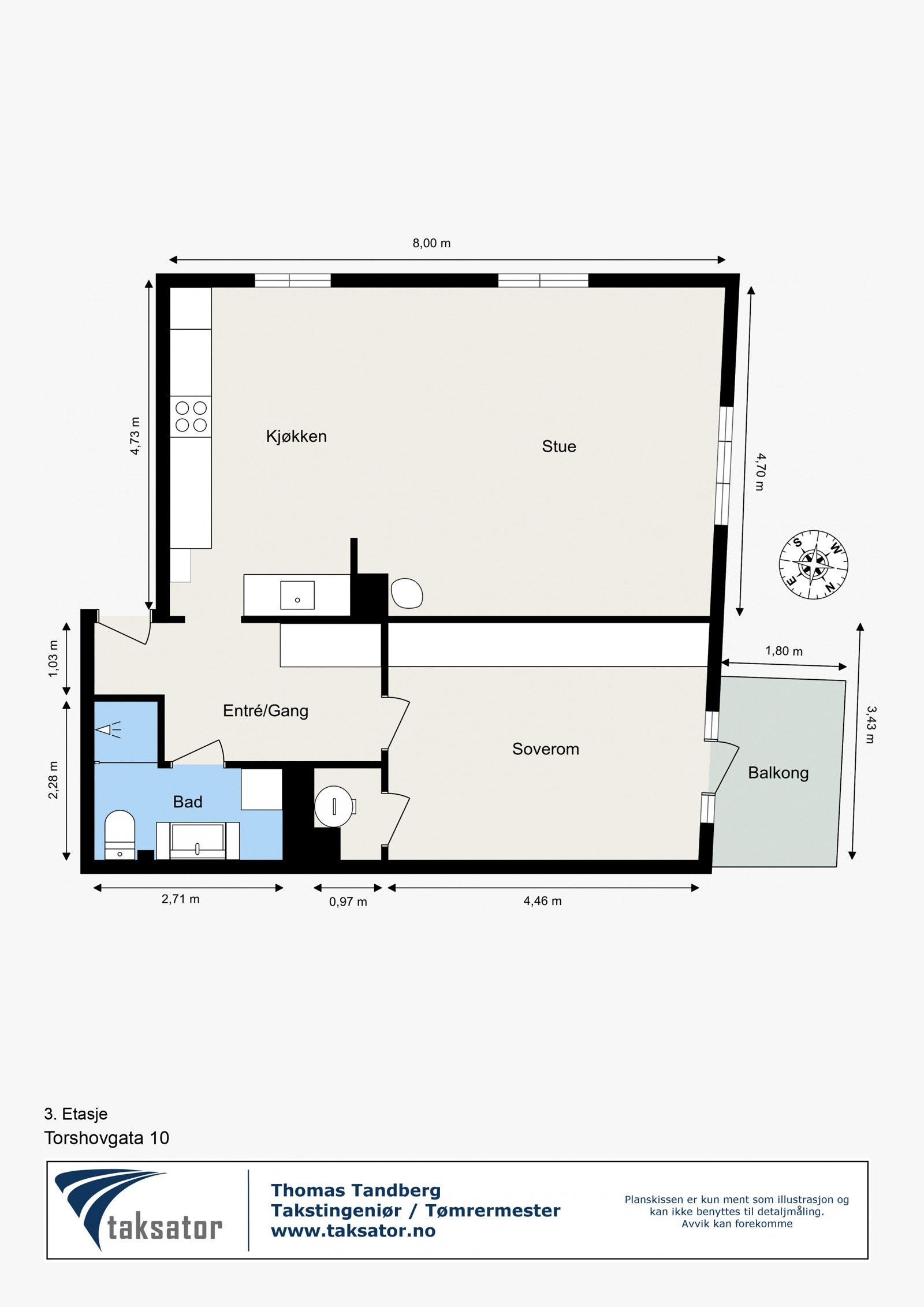 Dagens planløsning. Galleribilde