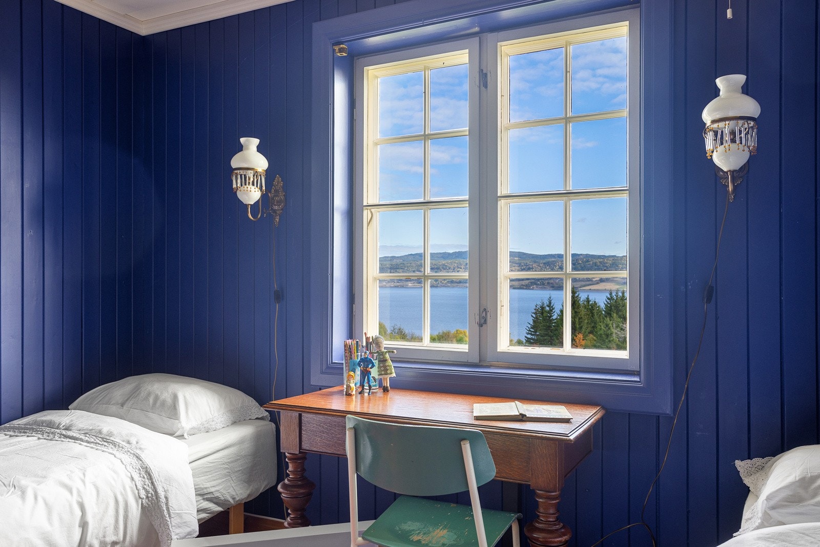 Herlig utsyn fra soverom. Galleribilde