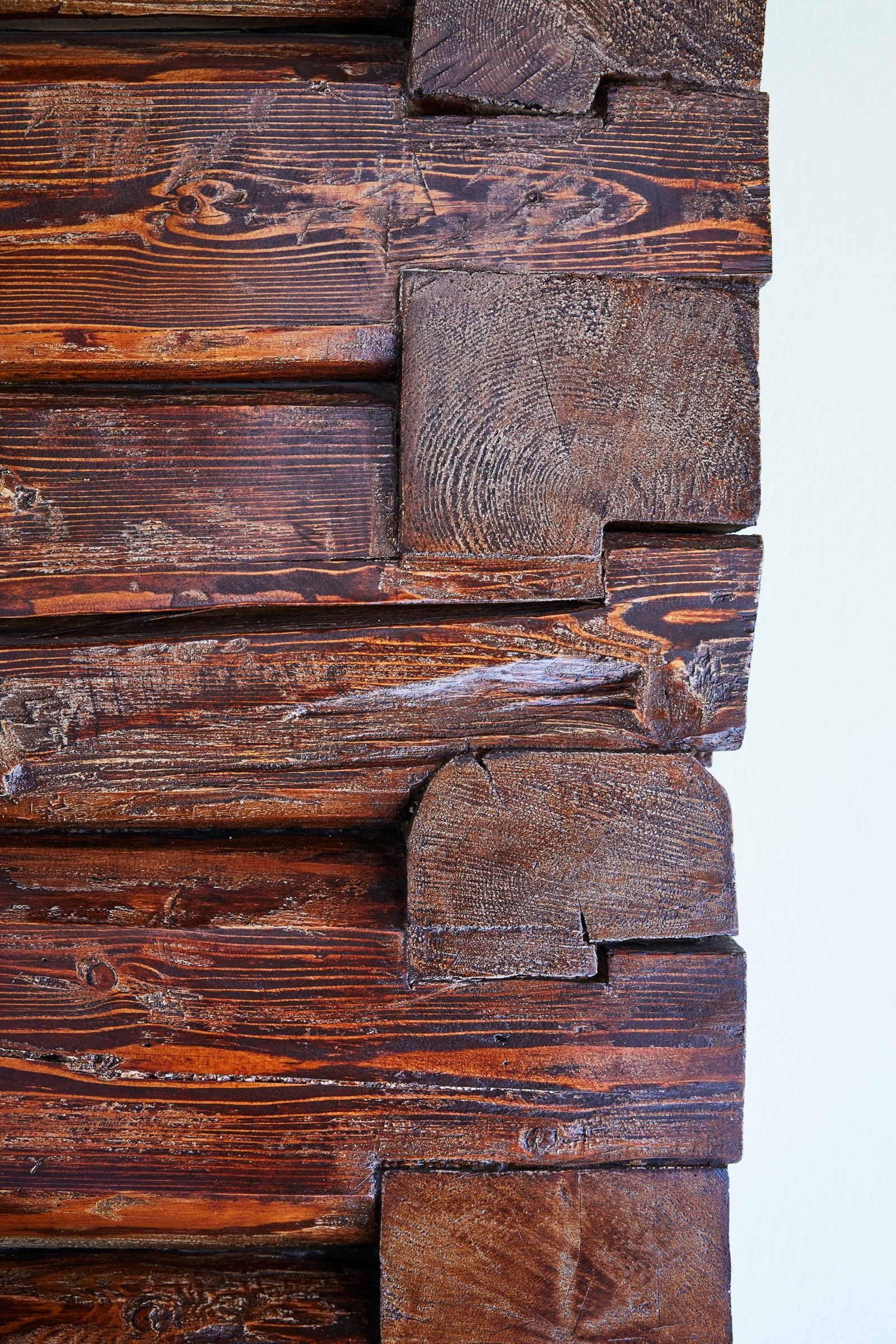 Nydelig tømmerbolig, detalj. Galleribilde