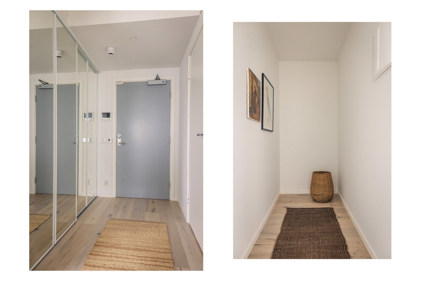 Leiligheten har god oppbevaringsplass. Her ser du en innvendig bod på ca. 4 m². Callinganlegget ved entrédøra har kamerafunksjon. Galleribilde