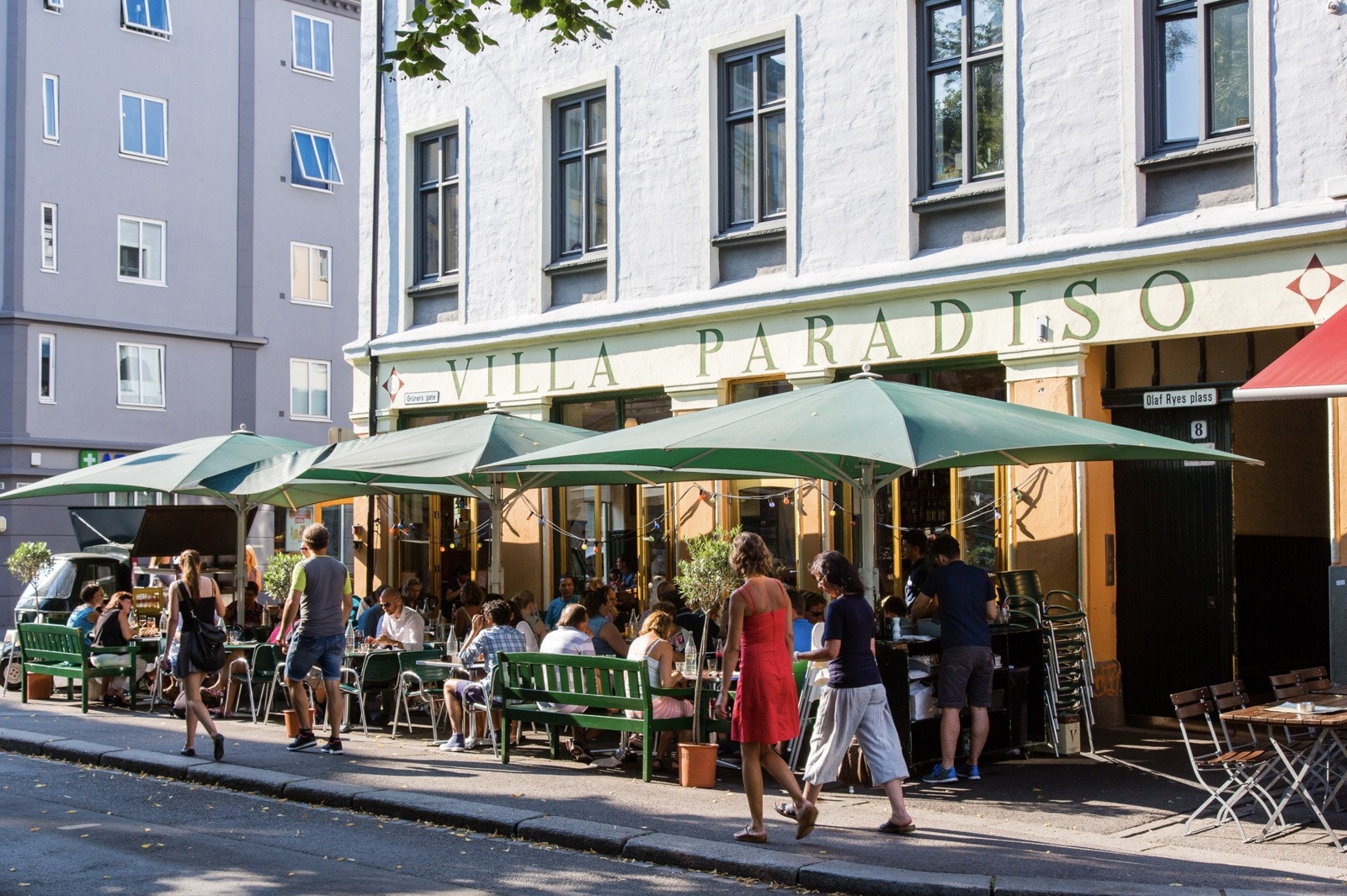 Villa Paradiso er en av manges favoritt pizzarestauranter. Galleribilde