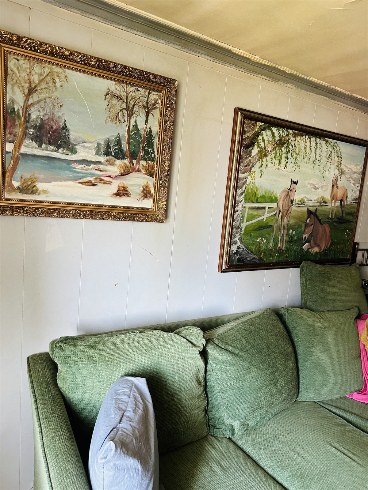 Stue/soverom Galleribilde