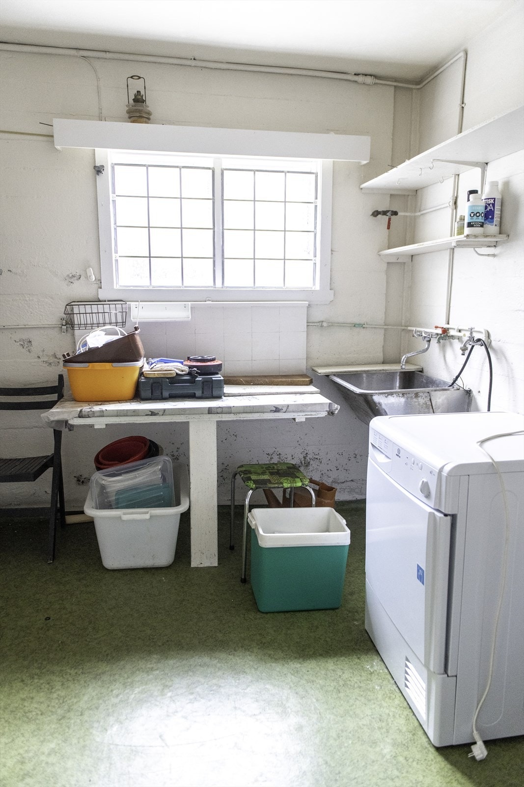Vaskerom i kjeller Galleribilde