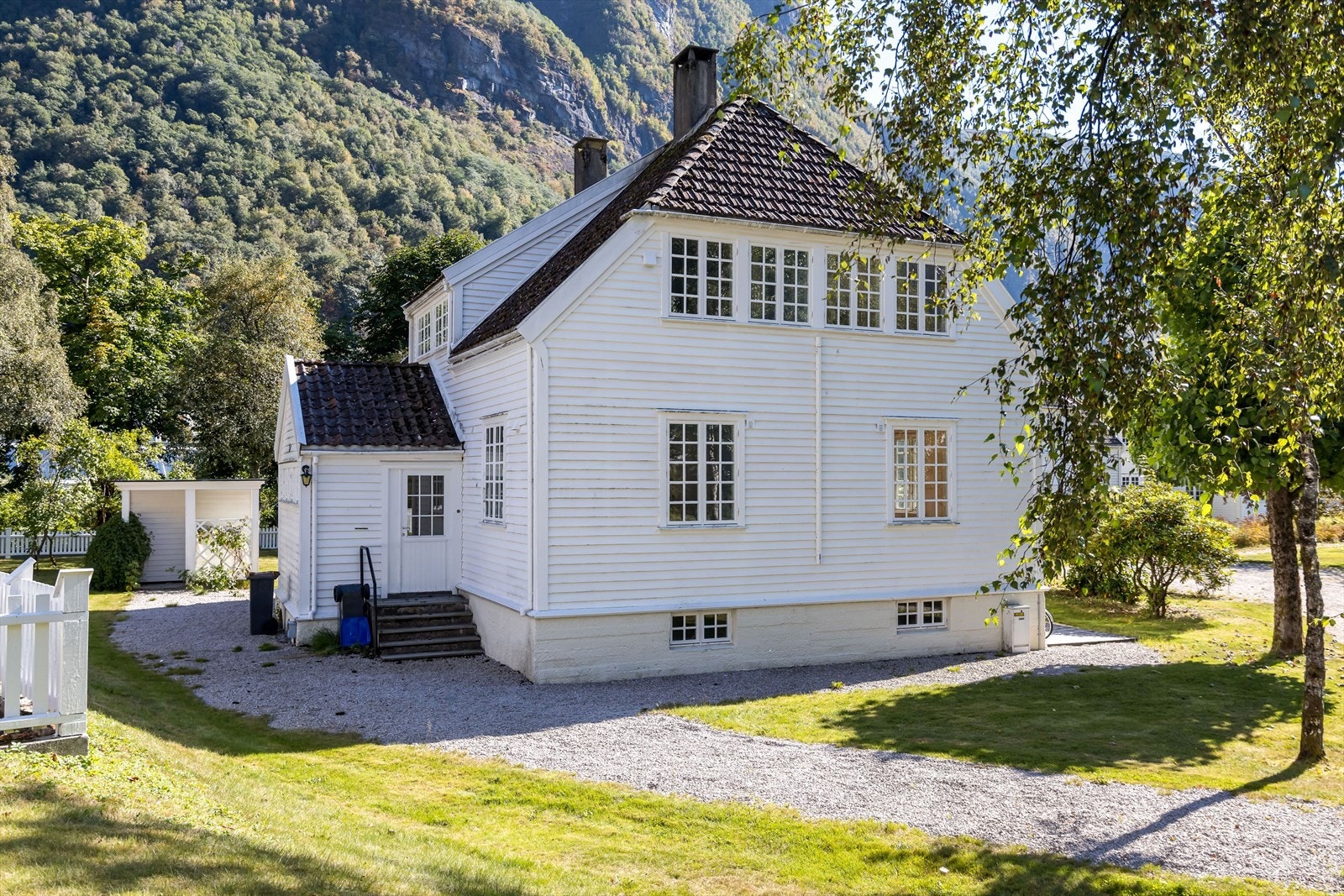 Lett tilkomst frå interne tilkomstvegar i burettslaget Galleribilde