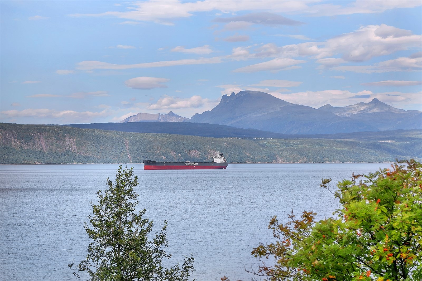 Utsikt fra verandaen Galleribilde