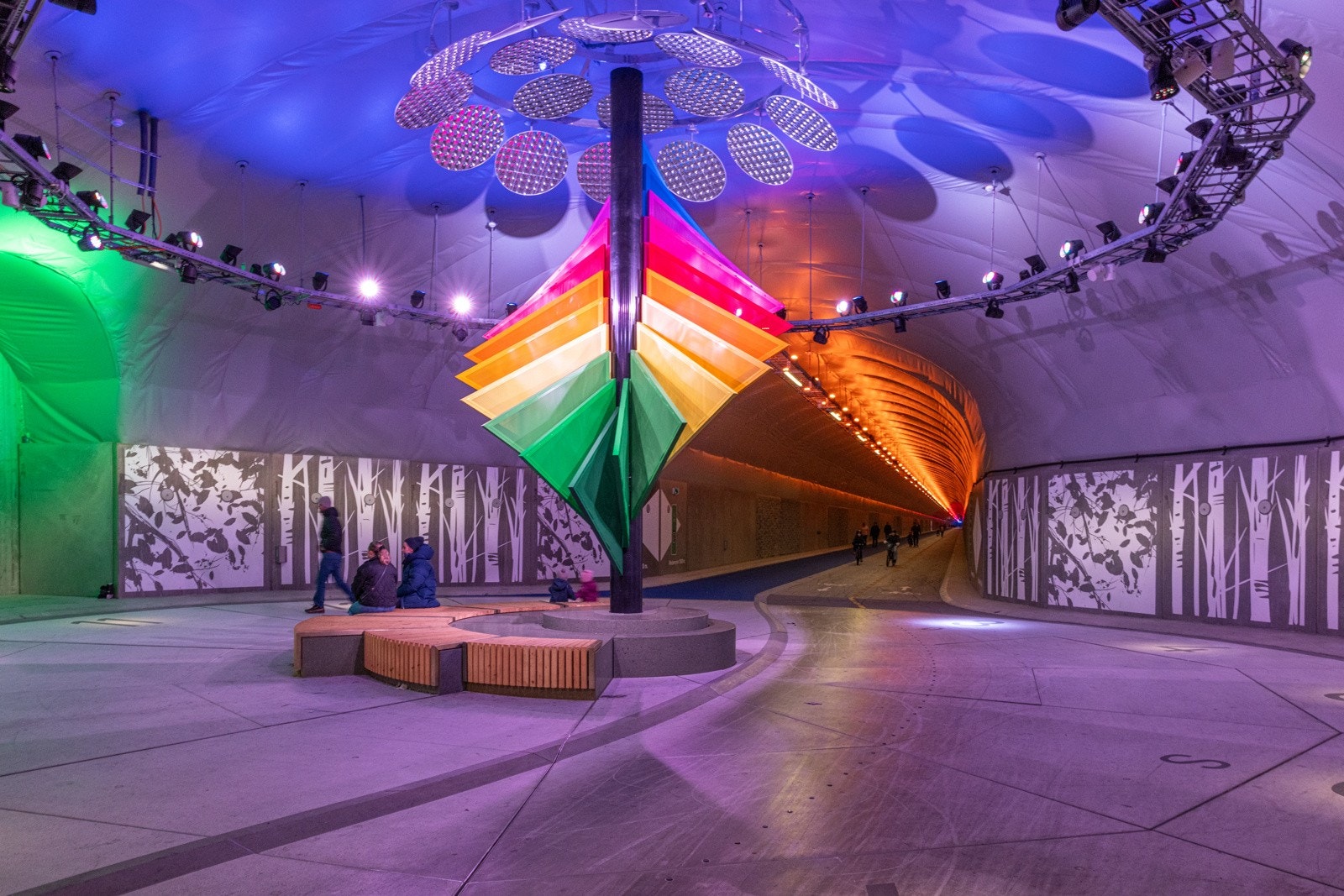 Sykkeltunnel Fyllingsdalen Galleribilde