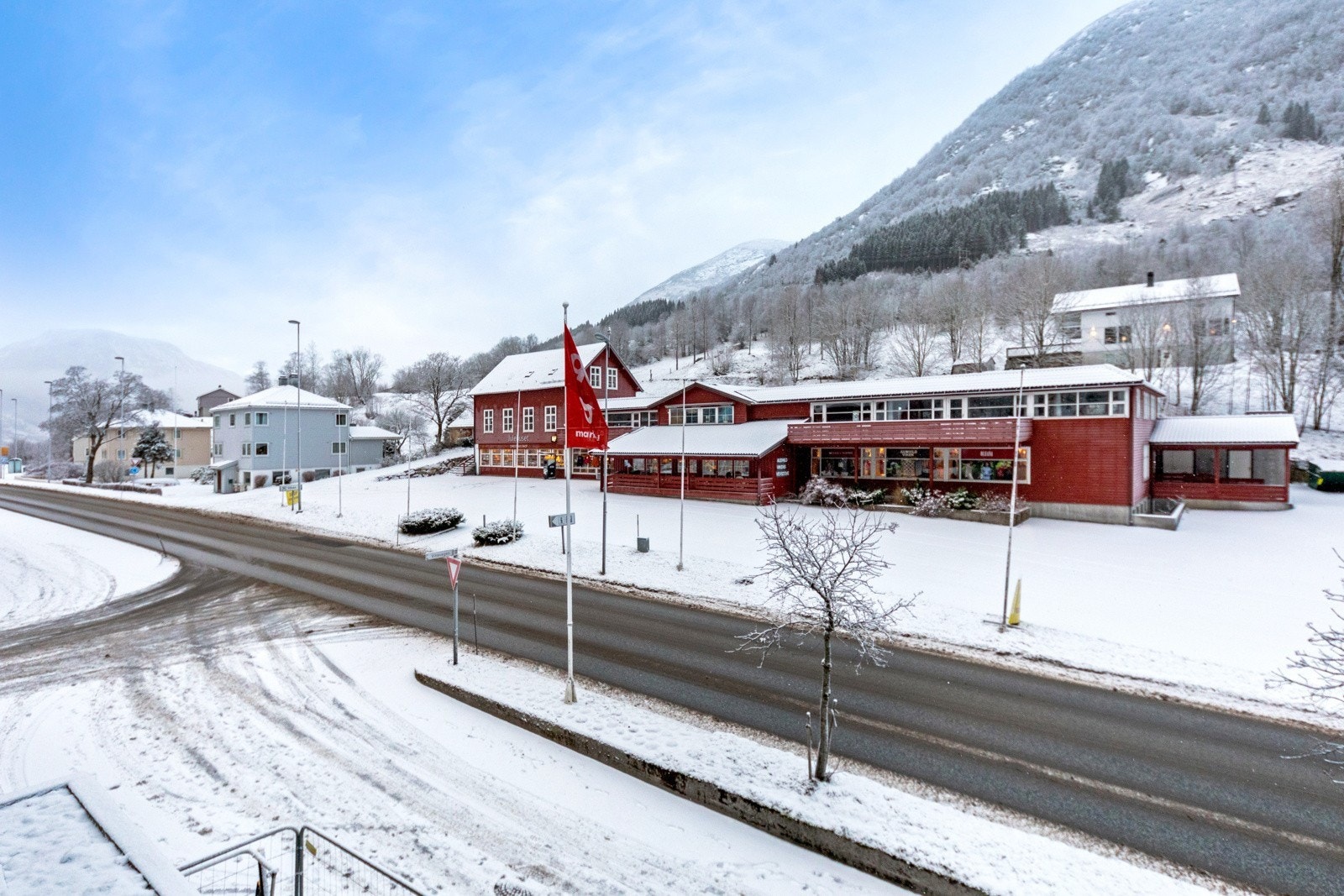 Utsikt frå terrasse Galleribilde