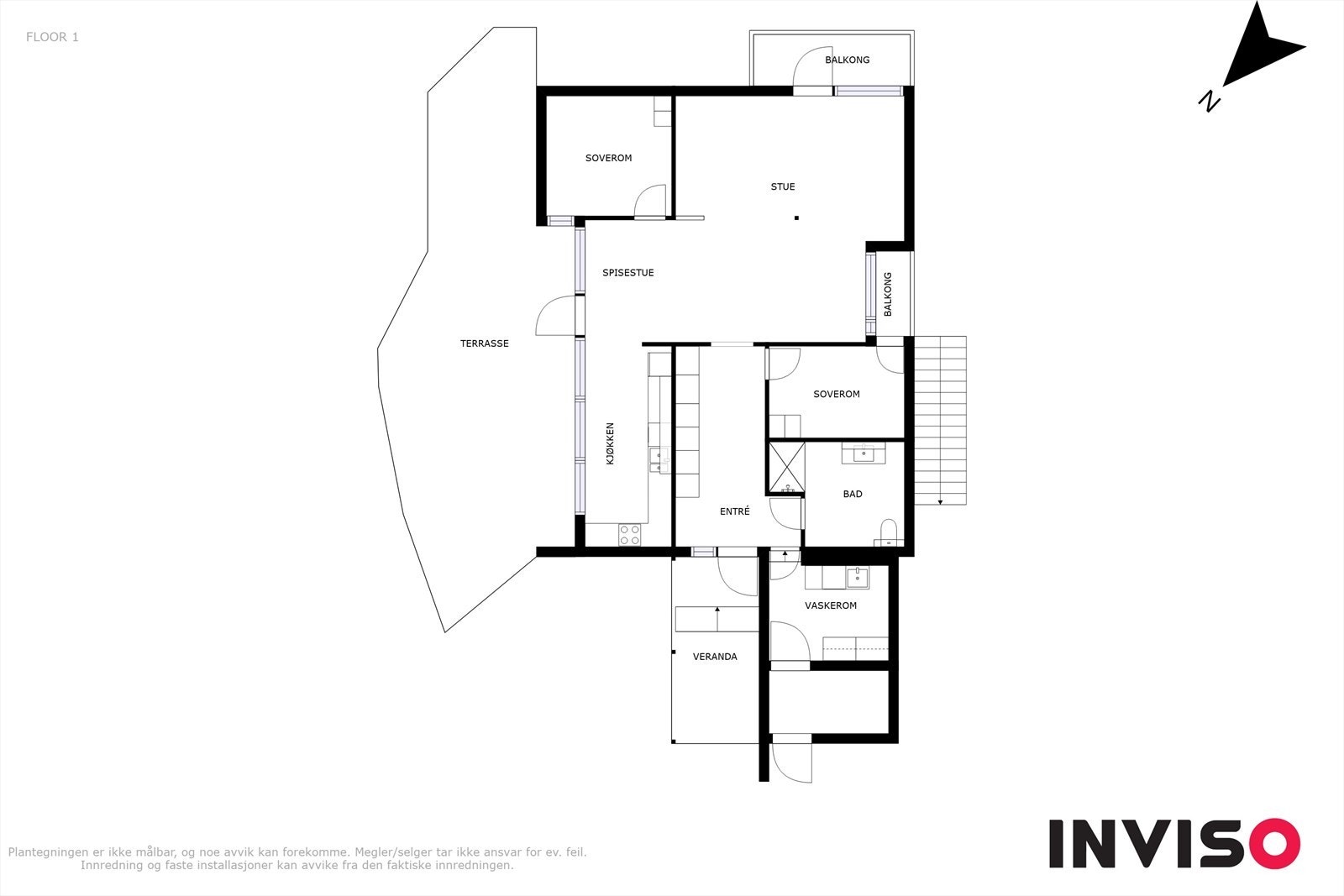 Planskisse 1.etasje Galleribilde