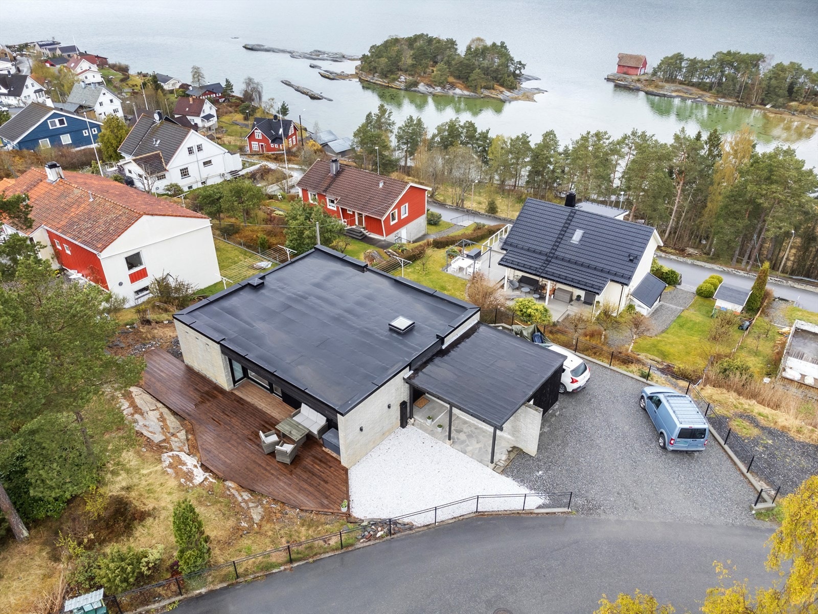 Roleg, etablert bustadområde i Åsen med kort veg til alle sentrumsfasilitetar Galleribilde